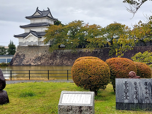 休日にお城巡り